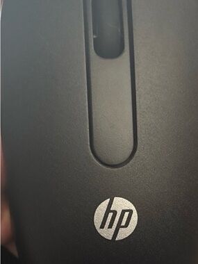 Genuine HP 672652-001 Black 2 Button Wired USB Optical Mouse